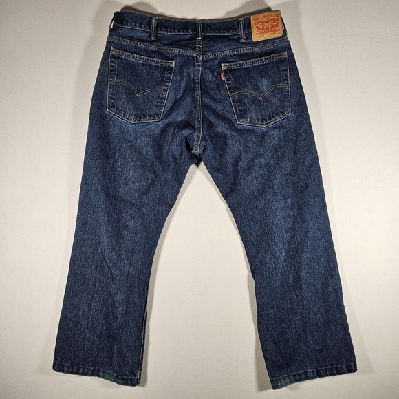 Levi's Jeans 517 Cattleman Bootcut Men's Size 38x32 - Picture 3 of 9